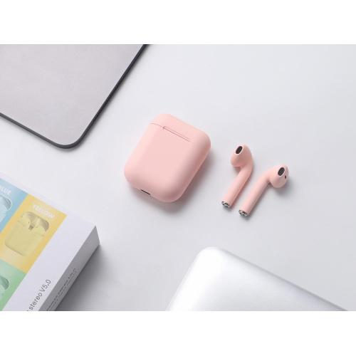 black touch wireless headphone macaron inpods 12