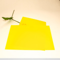 Eco-Friendly Matte Transparent Yellow PVC Sheet for Printing