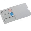 3 Coloque o Microscope Slide Mailer de Microscópio de Laboratório