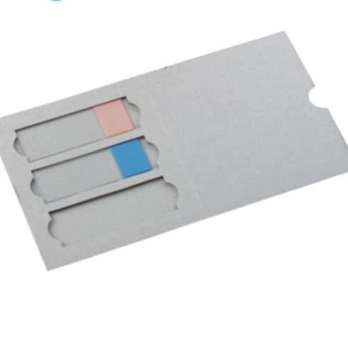 3 Place Lab Lab Bardbod Microscope Slide Mailer