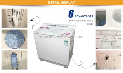 MaxLoad Laundry Solutions: Large Capacity Clothes Twin Tub Washing Machines