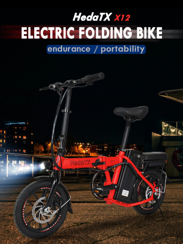 Tragbares elektrisches Faltrad Fahrrad