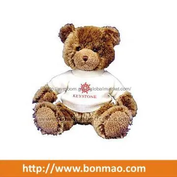 Plush Bear Toys in T-shirt