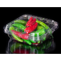 Multi-specification vegetable clamshell packaging box