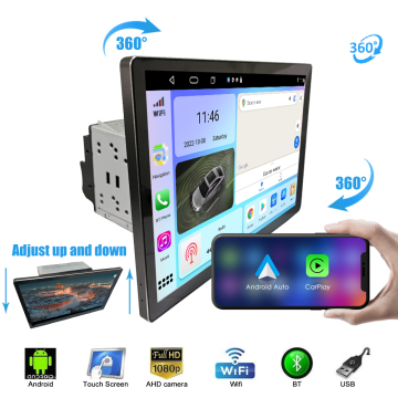 13.1 Inch Double DIN Android Car Radio with GPS Navigation and Rotatable Screen