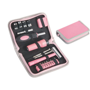 Zipper professional household Hand Tool Kits For Women