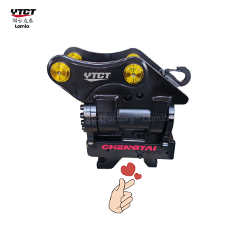 YTCT Tilting Quick Hitch for Heavy Duty Excavators with Powerful Torque Motor