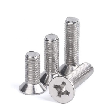 Phillips Countersunk مسطح رأس الماكينة غير القابل للصدأ