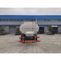 Stainless steel truck 3600Liters 2 compartments milk tank