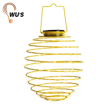 Outdoor party decorative LED metal hanging lights christmas lantern