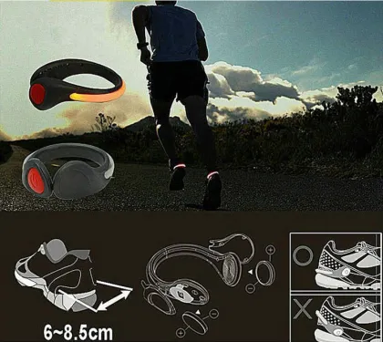 Warning LED Shoe Clip Light