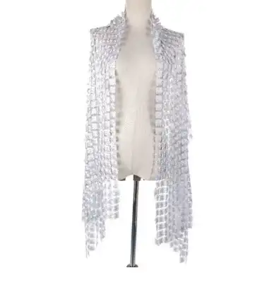 Spring & Summer Style: Explore the Latest Plum Embroidery Net Shawl Trends