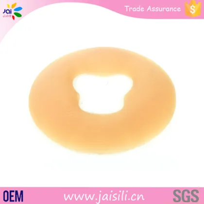 silicone gel face cushion round massage pillow