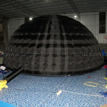 half dome moon inflatable tent exhibition inflatable tent