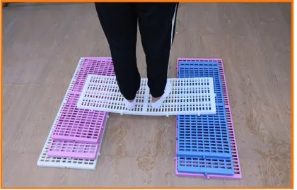 Dog cage foot pad mesh pad plastic pad