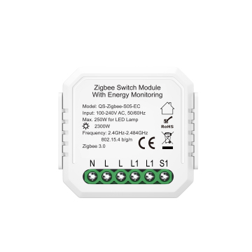 Relais de sauvegarde d'énergie Zigbee 3.0 pour la domotique intelligente