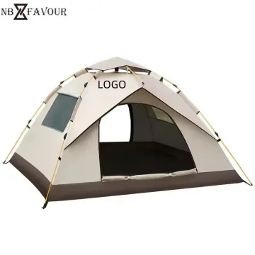 Portable Tourist Air Waterproof Automatic Canvas Beach Tent Oxford Fabric Inflatable Pop up Camping Tent Outdoor