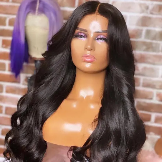 Wholesale Body Wave Raw Brazilian Virgin Natural Human Hair Lace Closure Wig Cheap Hd Full Lace Front Wig Human Hair For Women