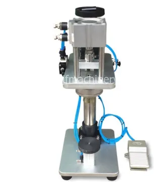 Desktop Pneumatic Perfume Bottle Capping Machine
