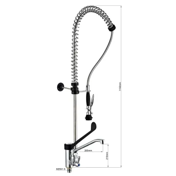Wash Basin Mixer Sink Faucet Single Handle Water Tap