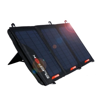 Tragbares faltbare 21W monokristalline Solarladegerät für Camping im Freien