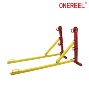 Jack Support Cable Drum Heavy Load Hydraulic Column Type Cable Reel Stand