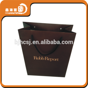 2016 strong brown custom made paper bags