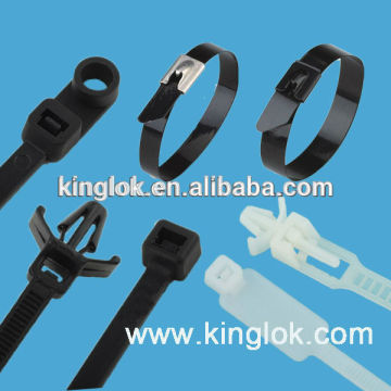 nylon cable tie Cable Tie with Holder Base high quality nylon cable tie PVC Cable Tie adjustable nylon cable tie Nylon Cable Tie