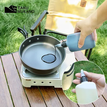Outdoor Camping Spice Jar Storage Bag & Barbecue Seasoning Bottle Set: Organized Cooking on the Go
