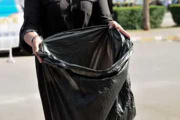 Strong Clear See Through Force Plastic Garbage Bag