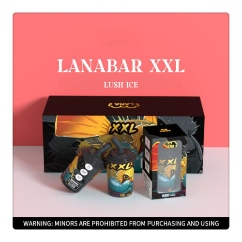 NOUVEAU LANA BAR XXLVAPE 8000PUFFS VAPE DE DIREAUX