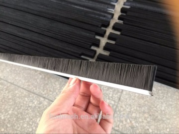 Weather sealing nylon strip brush