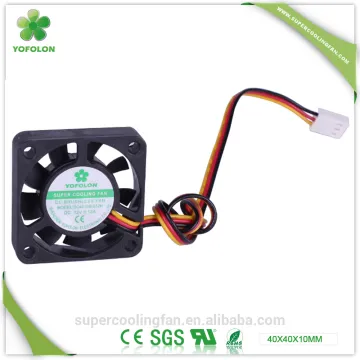 40x40x10mm 5V RC toyon cooling fan 12V dc fan high flow industria fan