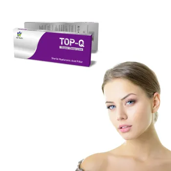 Cross Linked Hyaluronic Acid Dermal Filler TOP-Q Super Deep Line 2ml for Nasolabial Groove