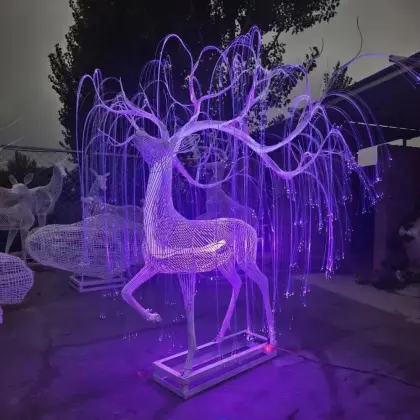 Simulated Sika Deer Lamp