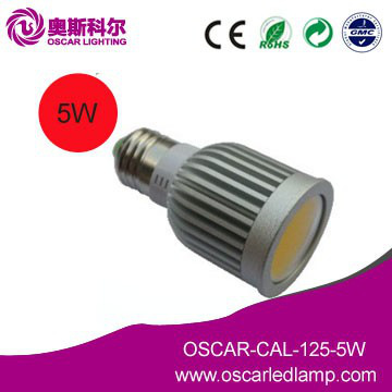 led spot light COB 5W cool white high brightness high power