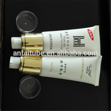 50ml 1.7 oz Tube For moisturizer With Golden Airless Pump Lid