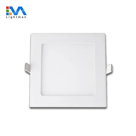 Ultra Slim Recessed Square LED Panel Downlights: 3W to 24W, 120x120 Size