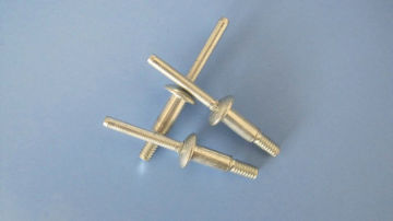Double-locking Grooved Steel Blind Rivet Zinc Plated For Composites