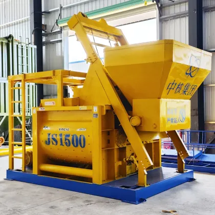 JS1500 Concrete Mixer Machinery 1.5m³ Self-Loading Concrete Mixer Truck