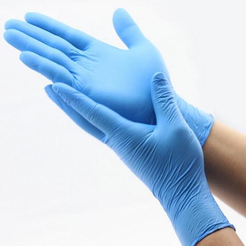 Guantes de inspección sintéticos de nitrilo médico desechable AKL