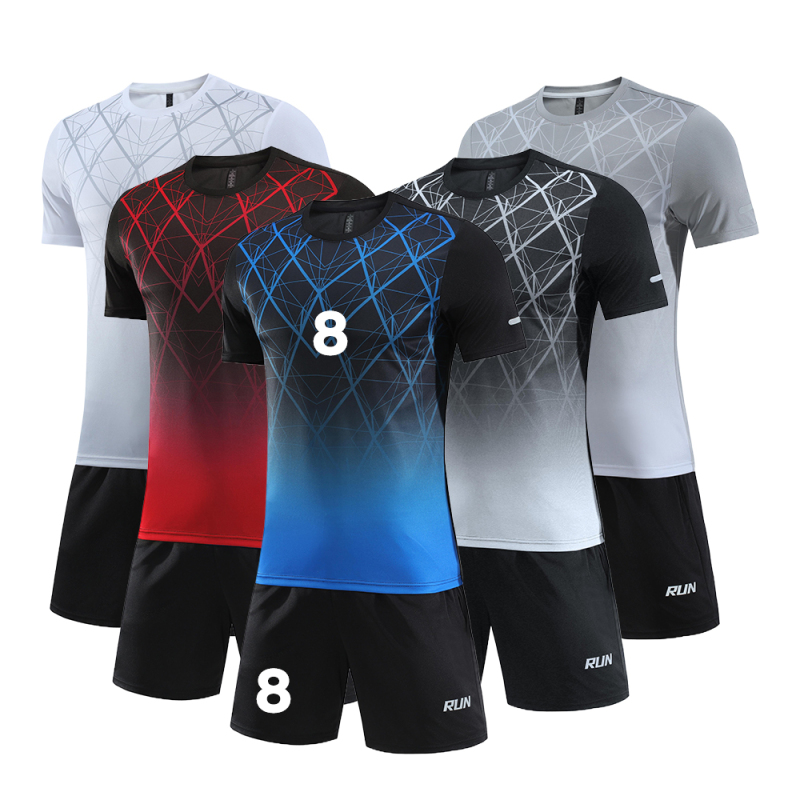 Men's Replica Soccer Jersey with Club Logo