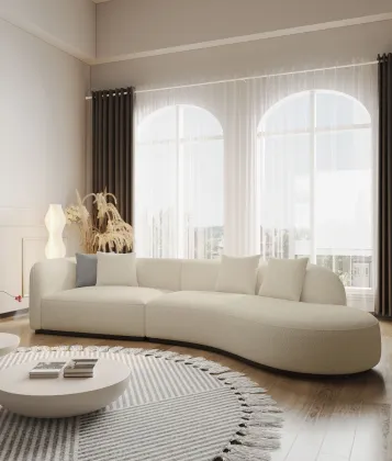 Moon Shaped Sofa Bed Instagram Style