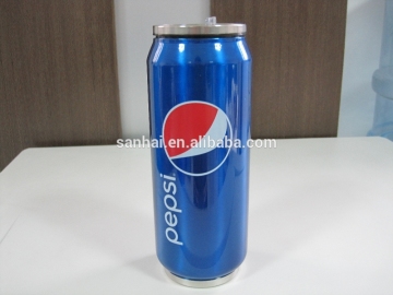 coca bottle creative Stainless steel vacuum keep-warm cans shape cup