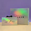 Custom Silver Holographic Paper Magnet Packaging Box