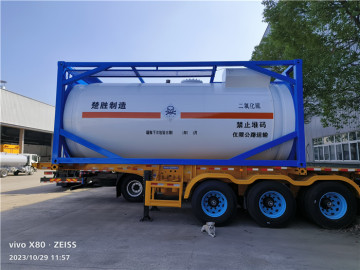 20ft T50 Sulfur Dioxide Tank Container