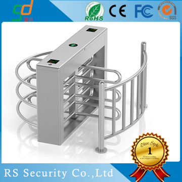 180 Degree Entrance And Exit Half Height Turnstile