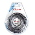 sanitary ware plumbing hose, flexible shower hose in brass nuts
