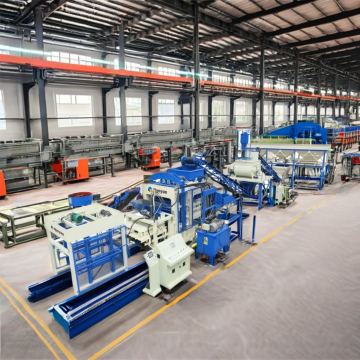 QT 12-15 Automatic Hollow Block Making Machine Line Components