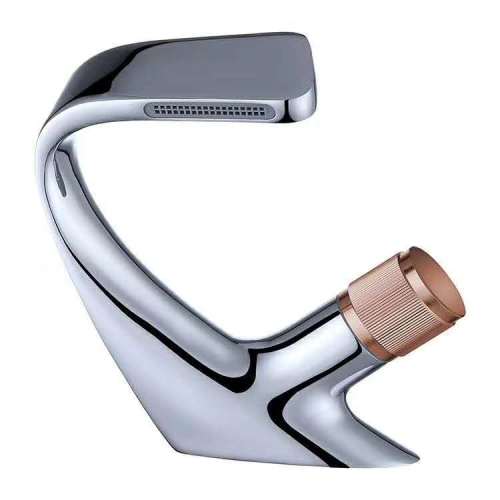 Lovely Dolphin Shape Animal Single Handle Sanitary Ware Gold Color Basin Faucet
